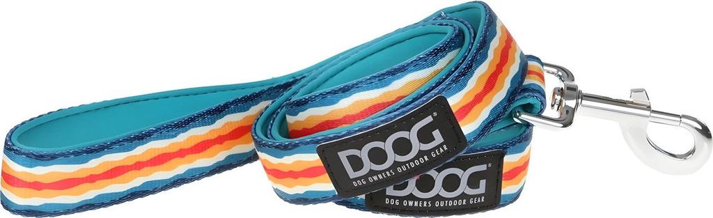 DOOG Leine Scout rot/gelb/blau, Größe: L