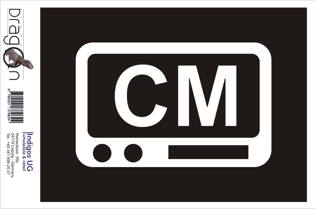 Aufkleber / Autoaufkleber - JDM / Die cut / Auto / OEM - Kamerun Cm - 110x70 mm pink - Heckscheibe / Heckscheibenaufkleber