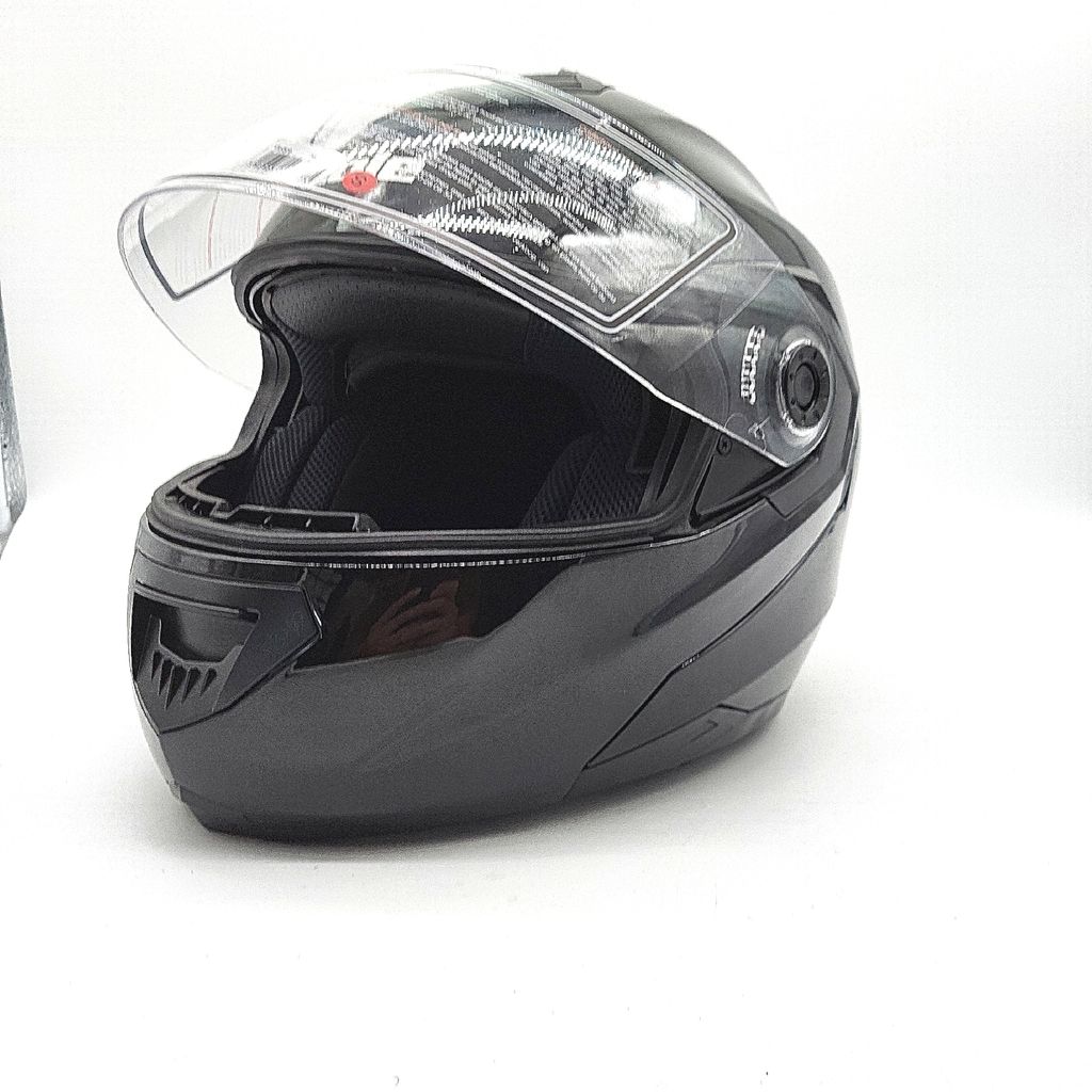 EOLE Helm Schwarz Motorradhelm SUBTLE 55-56cm Helm Sicherheit