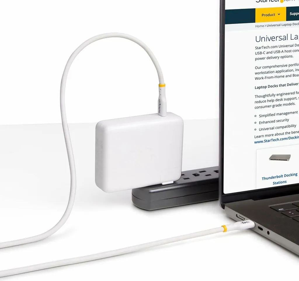 Rallonge USB 2.0 Startech Blanche de 2 Mètres pour Périphériques Mini USB