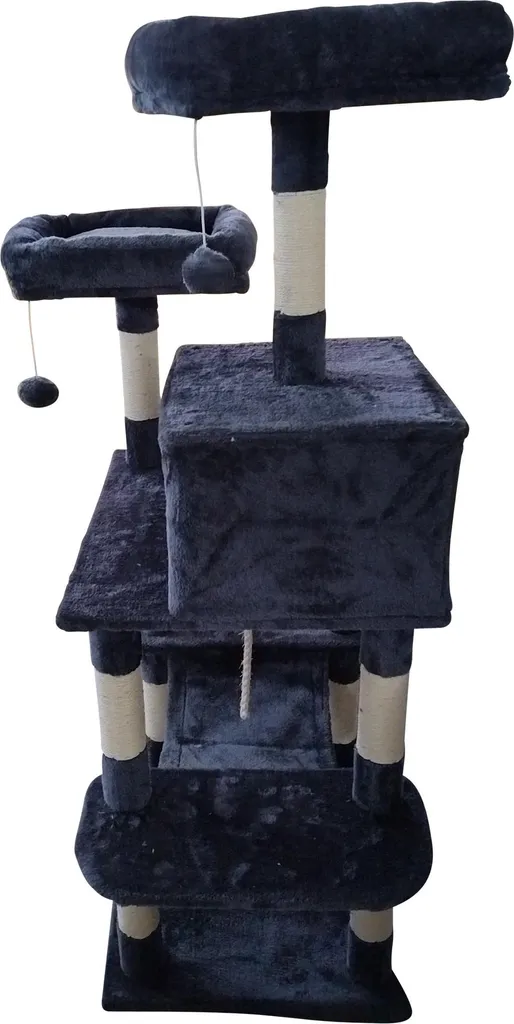 Arbre à chat robuste Trekker Mokka 145cm : Protégez enfin vos canapés
