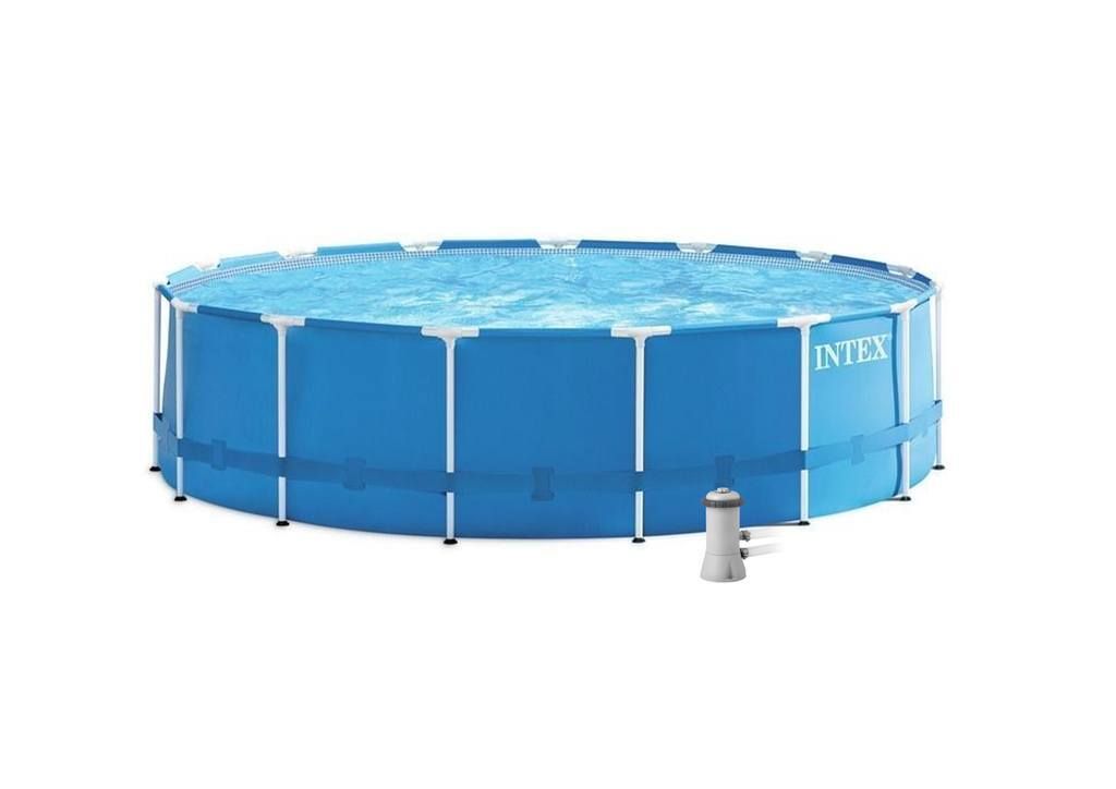 Intex Metall Frame Pool 457x122cm, inkl. GS-Filterpumpe Produktbild 35