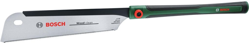 Scie japonaise Bosch Dozuki 270 mm (coupes droites et Image du produit 