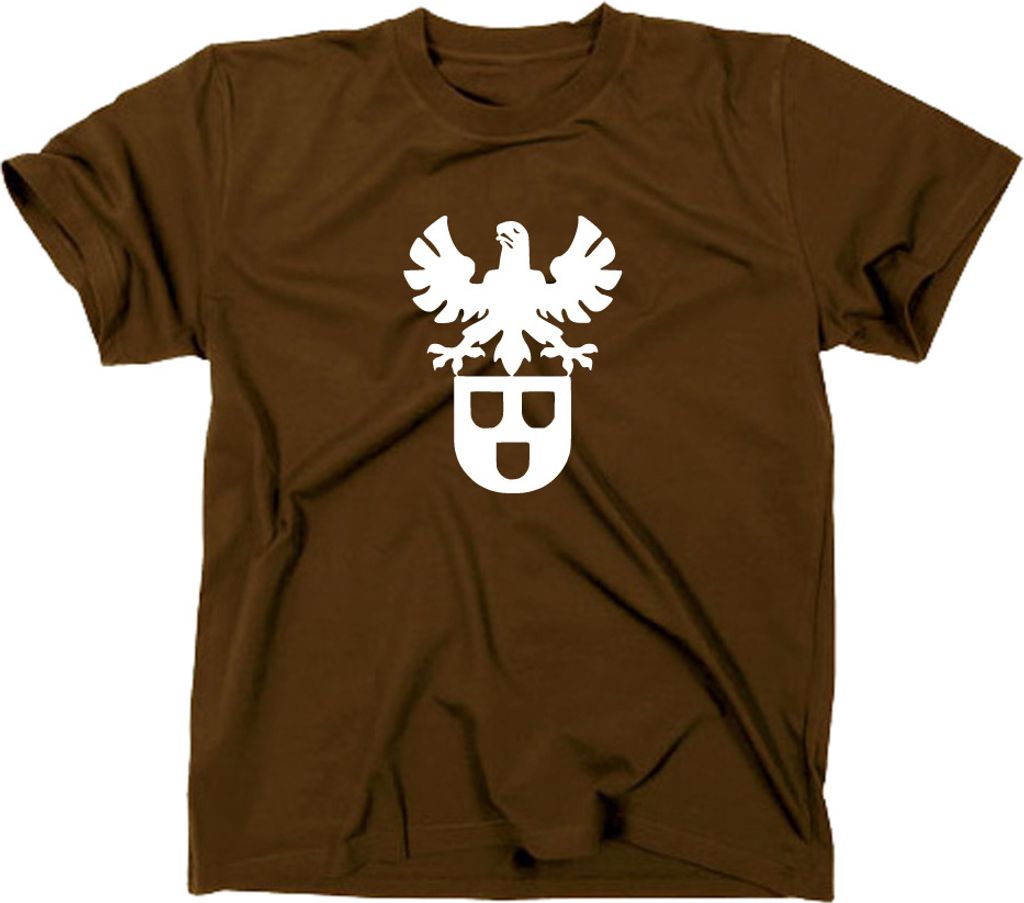 Styletex23 T-Shirt Maler Lackierer Handwerk Zunft Logo, braun, XXL