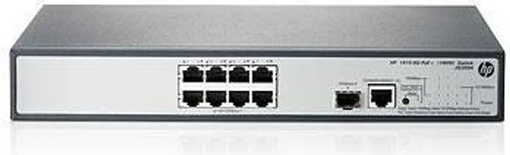 Switch PoE+ administrable L3 HPE BladeSystem 1910-8G pour rack