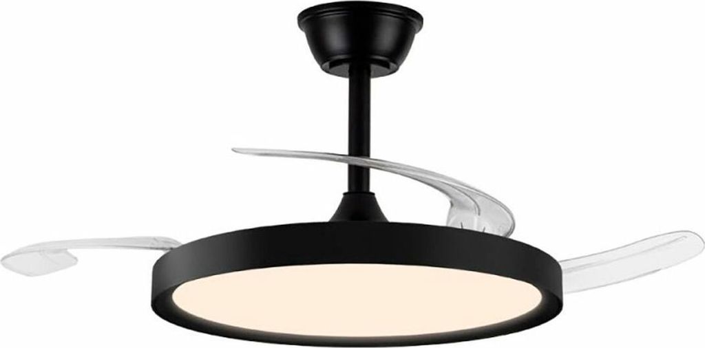 Deckenventilator CristalRecord Schwarz (3000 K) (4000 K)