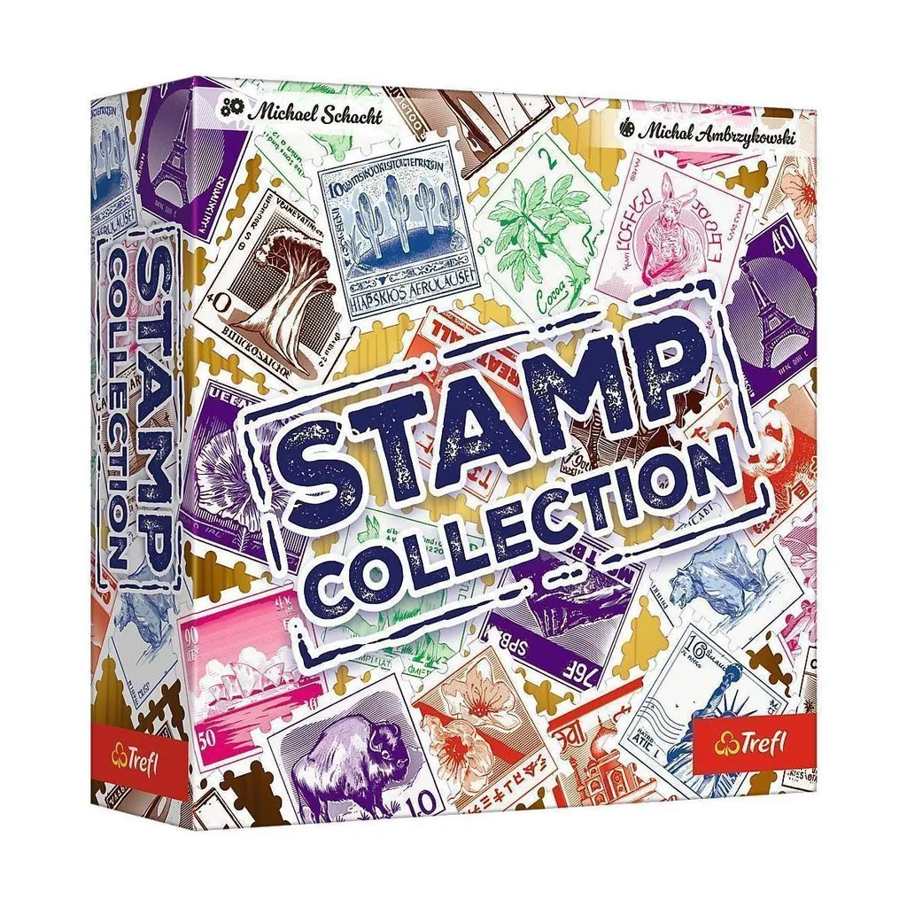 Jeu de plateau Stamp Collection, un jeu de stratégie et d'enchères