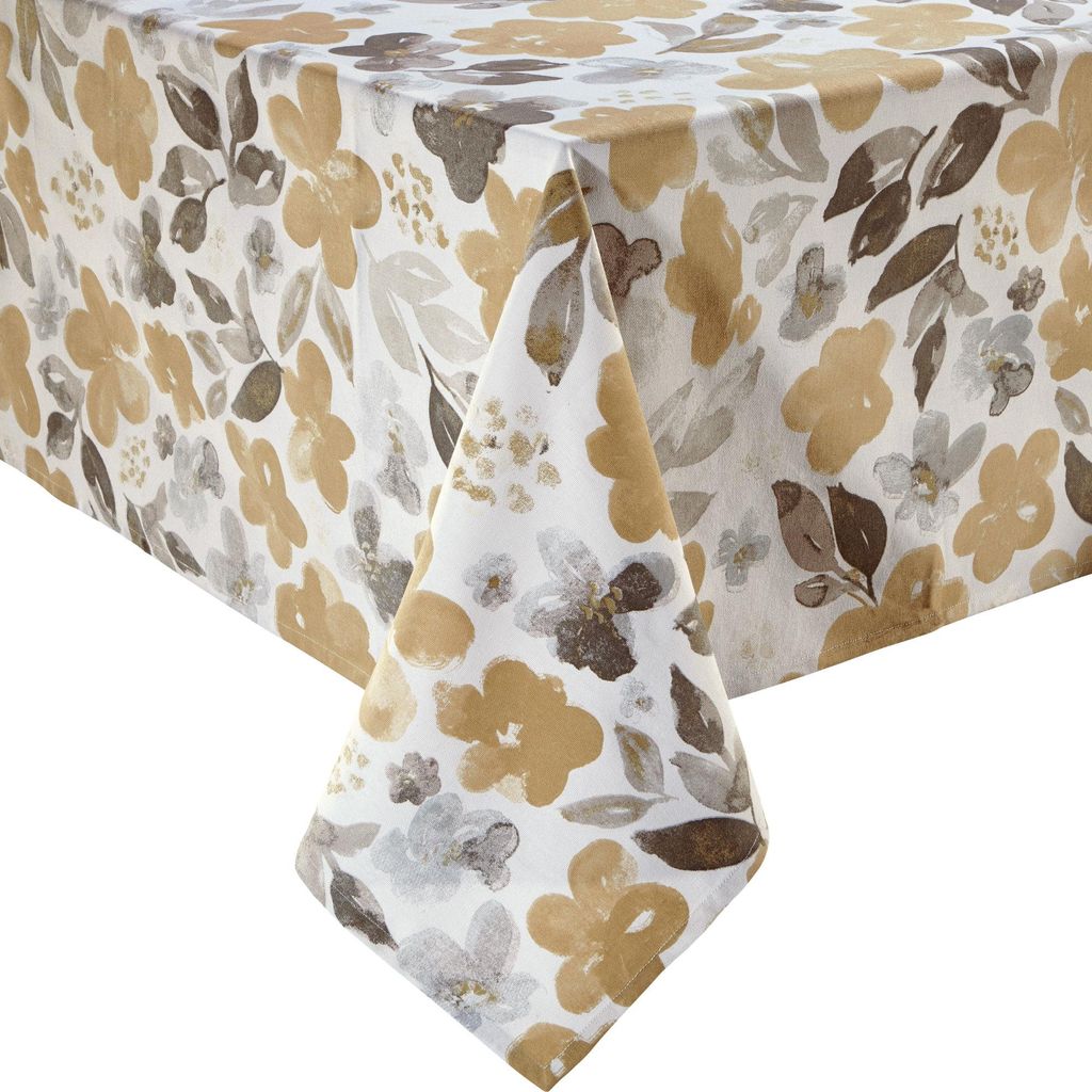 REDBEST Tischdecke beige-grau 130x220 cm