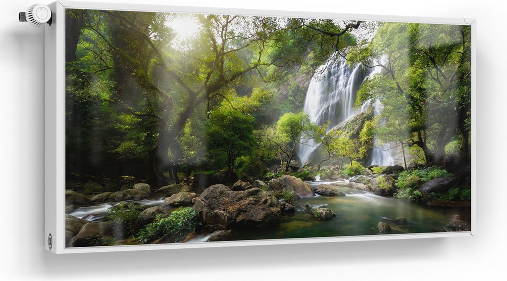 DEQORI Magnetmatte Heizung Standard 120x60 cm 'Verborgenes Wasserwunder' Magnetfolie