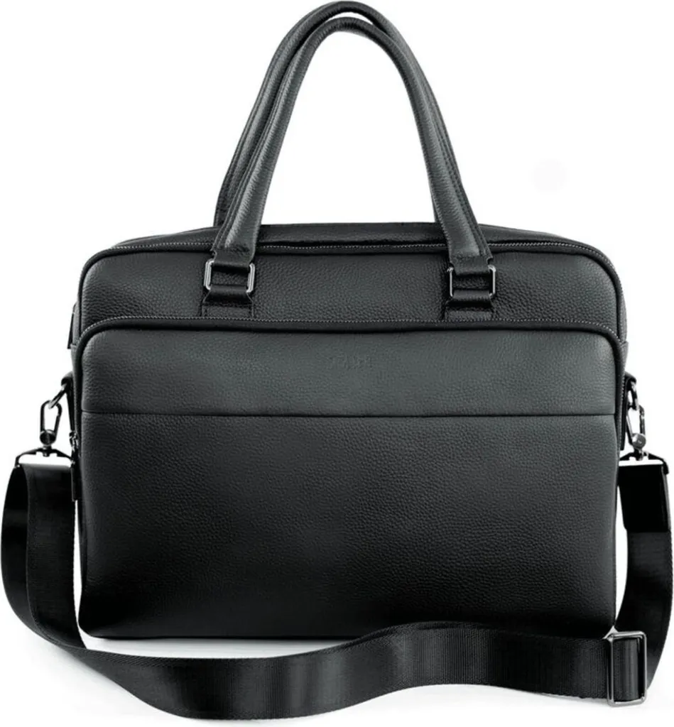 Solier SL43 VOLDEN Black | Borsa Slim per Laptop 15.6" Professionale