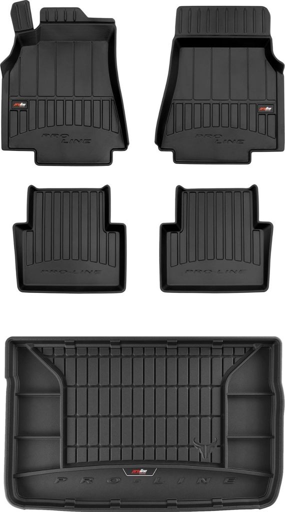 FROGUM 3D Gummimatten und Kofferraummatte für Mercedes A W169 2004-2012