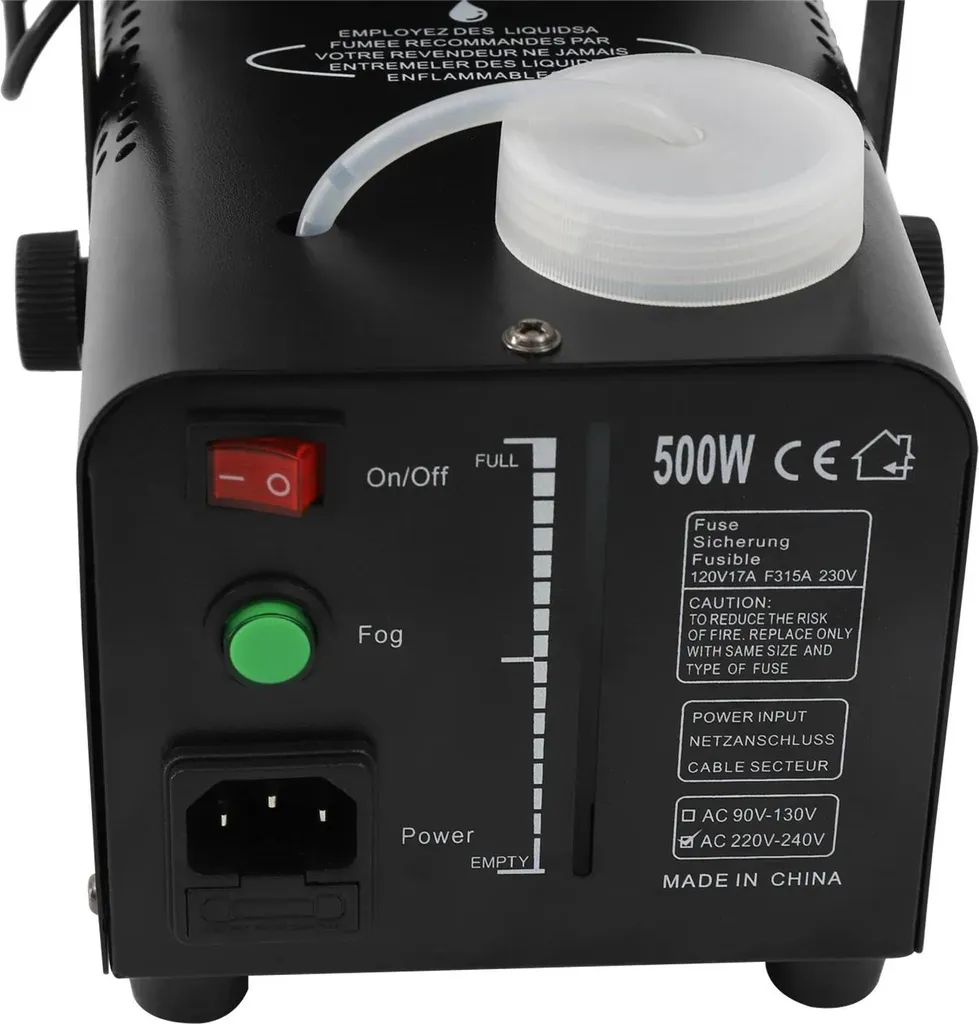 Machine à fumée 500W compacte avec télécommande et mode autonome efficace - 4