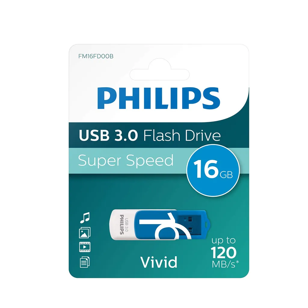 Philips Vivid 16GB USB 3.0: Salva le tue Foto e Video di Famiglia - 4