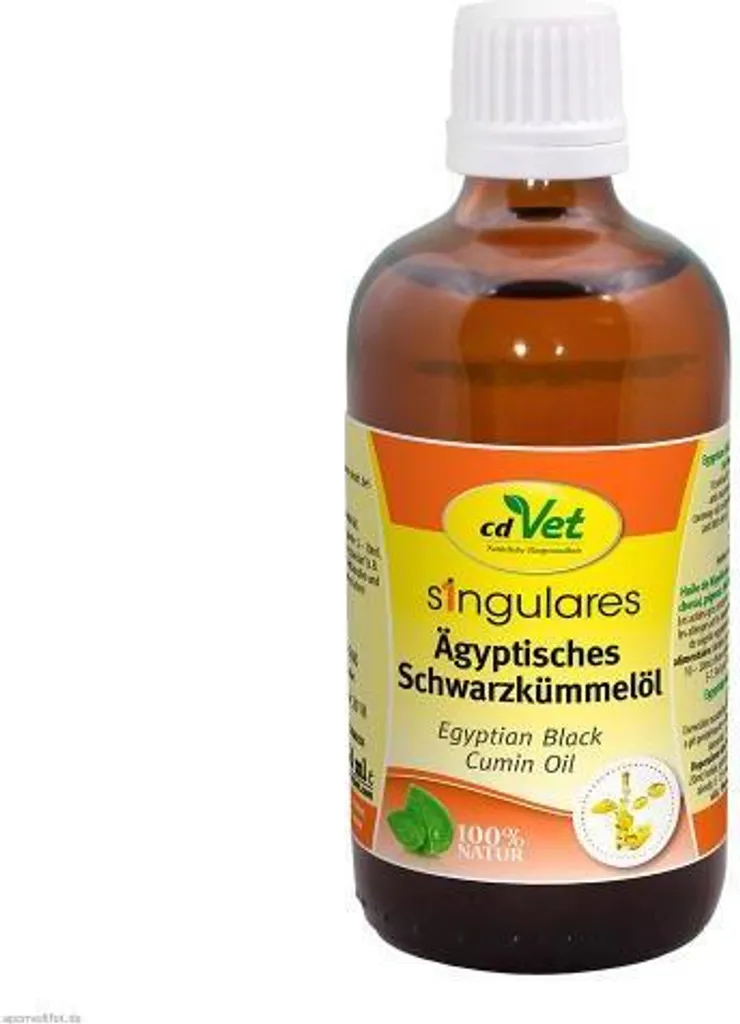 Olio di Cumino Nero cdVet 100ml: Integratore Naturale per Cani e Cavalli