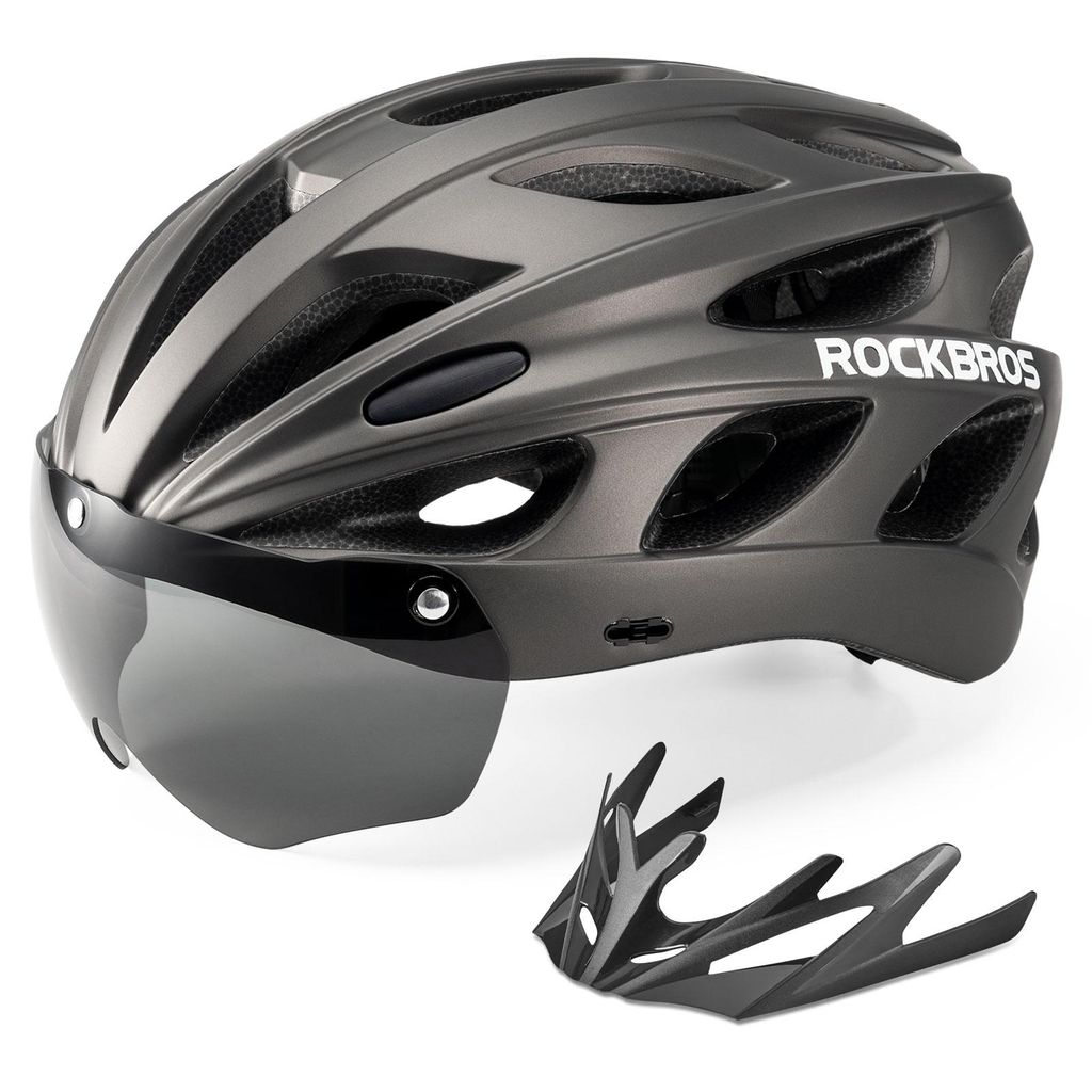 ROCKBROS Fahrradhelm Rennrad Helm Radhelm mit Abnehmbaren Produktbild 