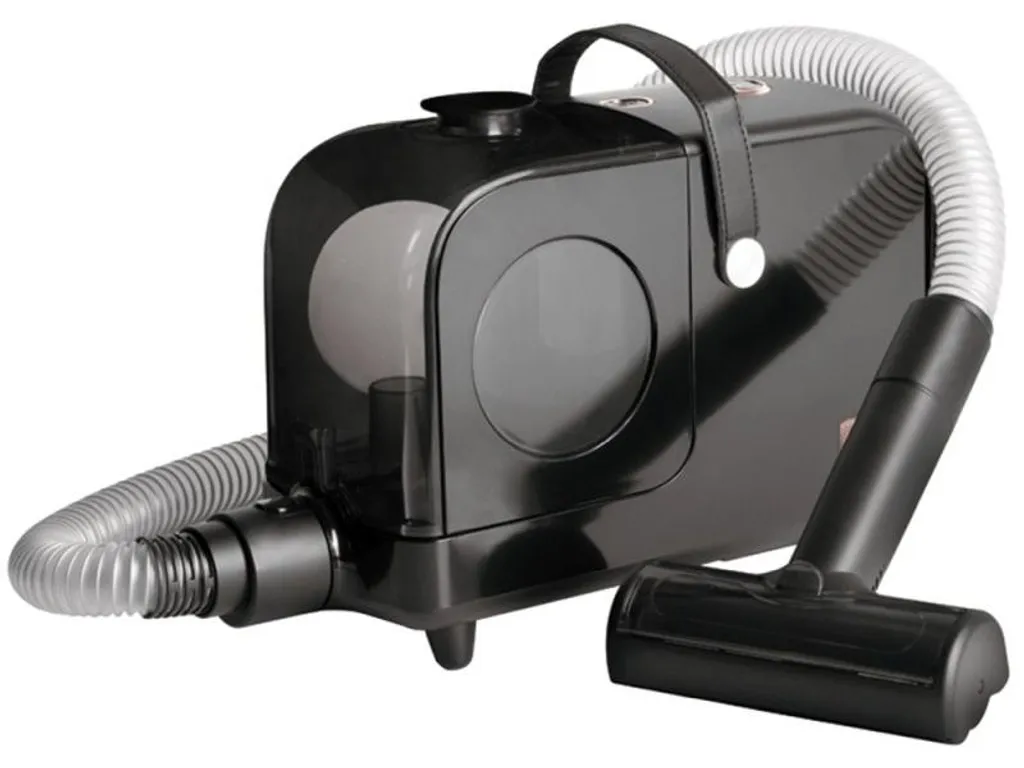 Aspirateur poils animaux 350W Black Rose - Kit de toilettage complet