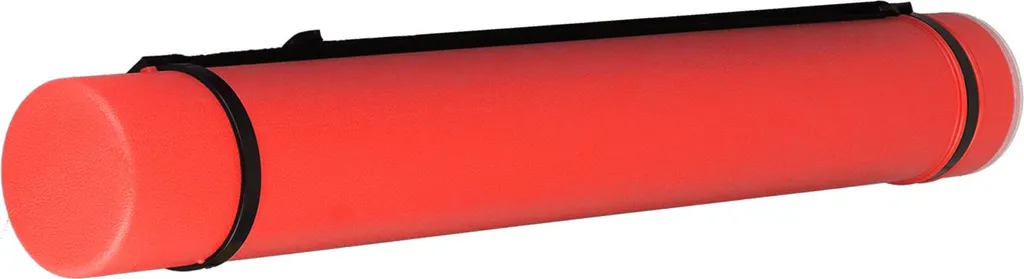 Fini les posters pliés avec ce tube extensible étanche antichoc rouge
