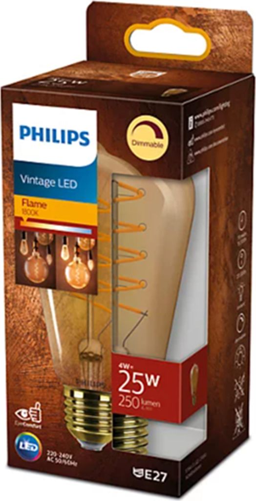 Philips 8719514315457, 4 W, 25 W, E27, 250 lm, 15000 h, Obrázok produktu 