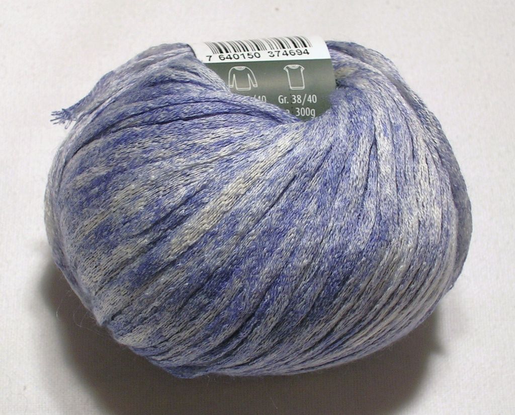 CORAMIE, farbenfrohes BW-Mischgarn von Schulana, Farbe BLAU (2) - ca. 85m/50g