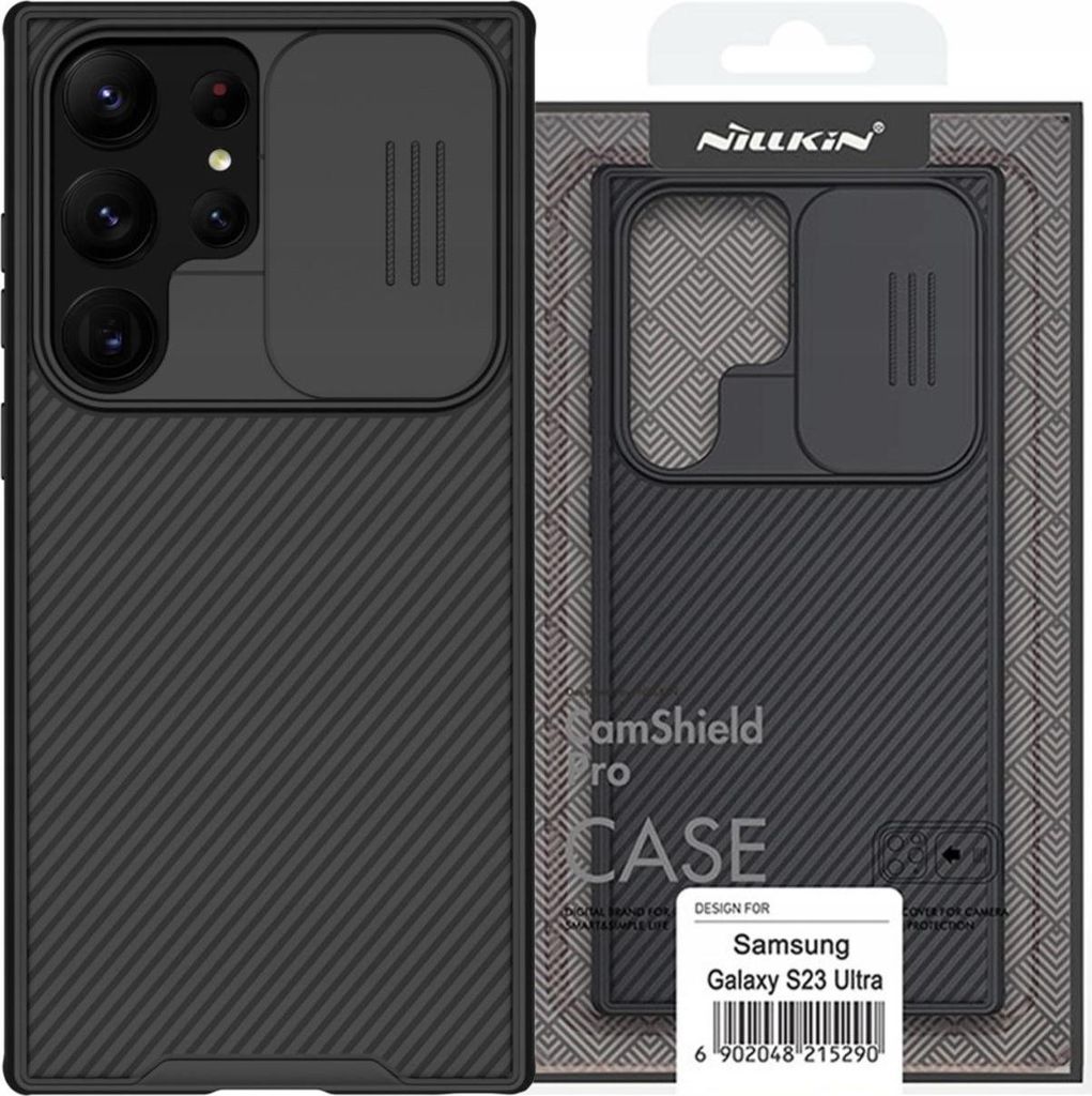 Nillkin Camshield Pro Galaxy S23 Ultra Nero Immagine del prodotto 