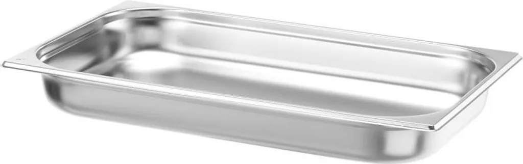 Contenitore GN 1/1 Hendi Budget 530x325x65mm Inox per Catering