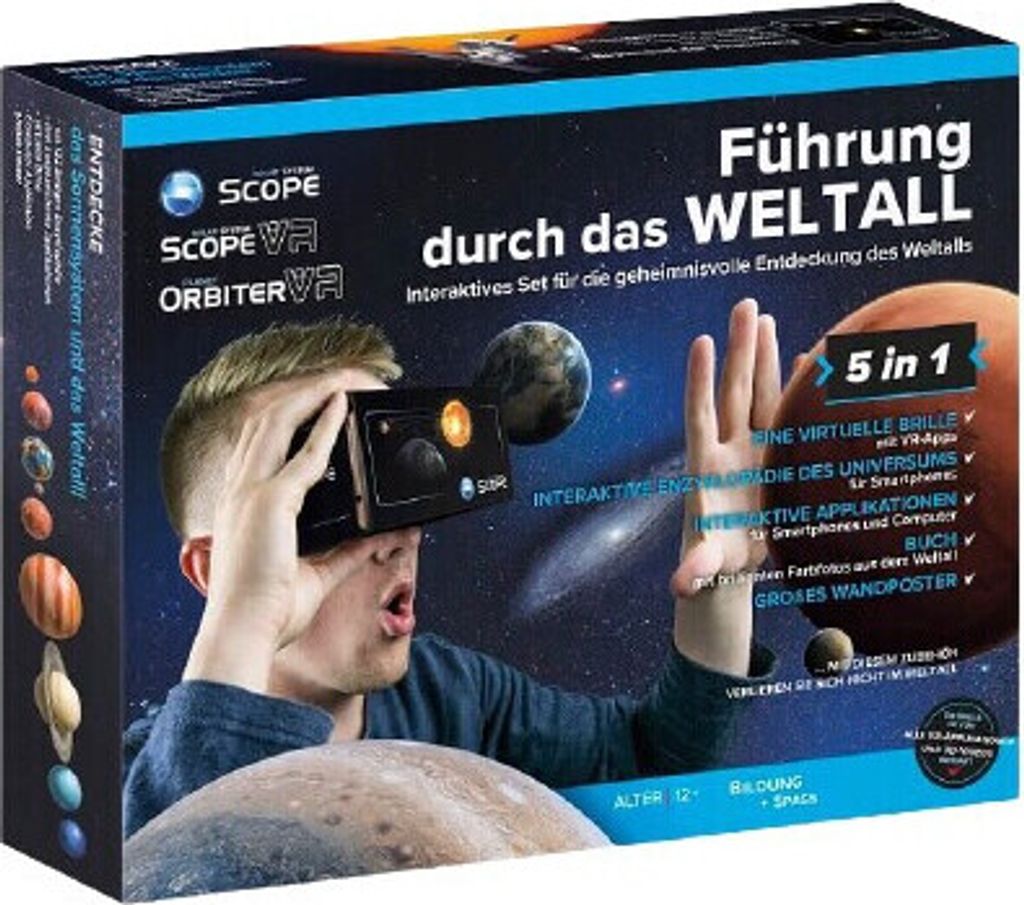 solarsystemscope Software Führung durch das Weltall 5 in 1