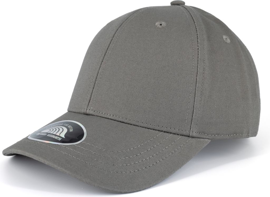 Brain Waves Basic Cap, olive-grau