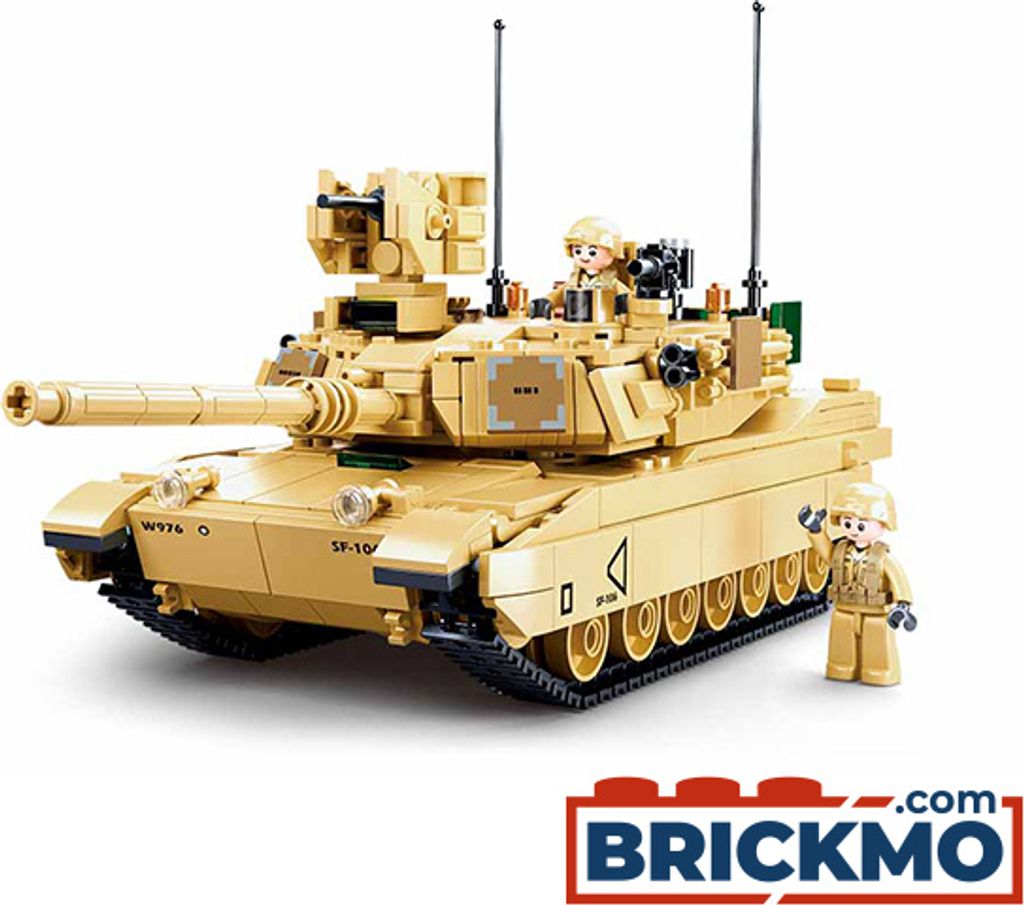 Sluban Panzer M1A2 SEP V2 Abrams M38-B0892 Obrázok produktu 2