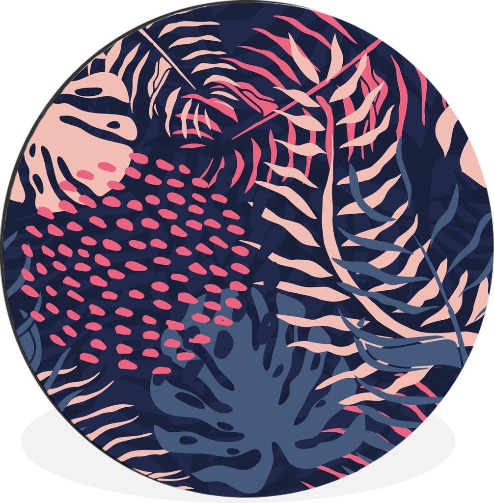 MuchoWow - Wand Kreis - Wandbild - Schlafzimmer - Aluminium Bild - Kinderzimmer - Wohnzimmer Dekoration - Wandschmuck