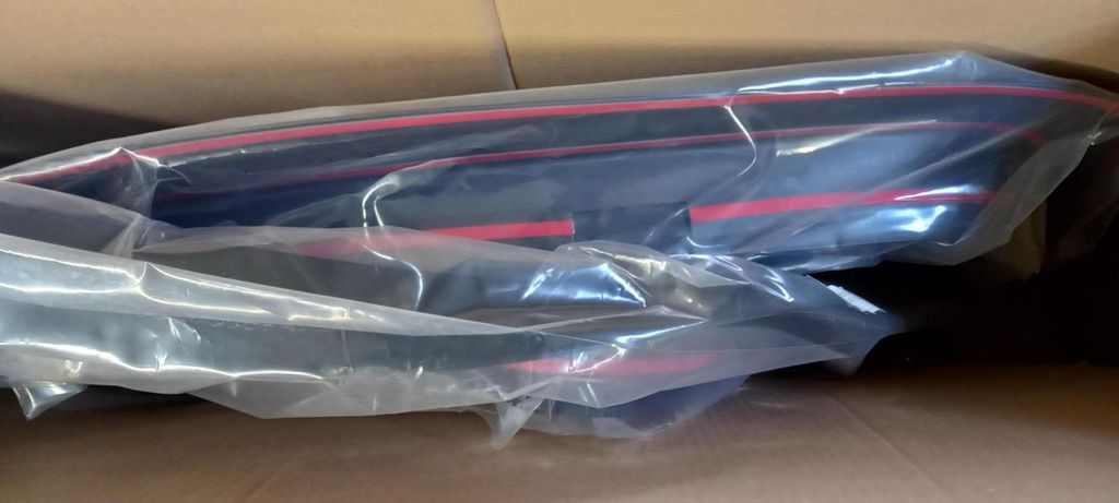 Original OE Volkswagen Kotflügel Zierleisten Satz 2H6071680041