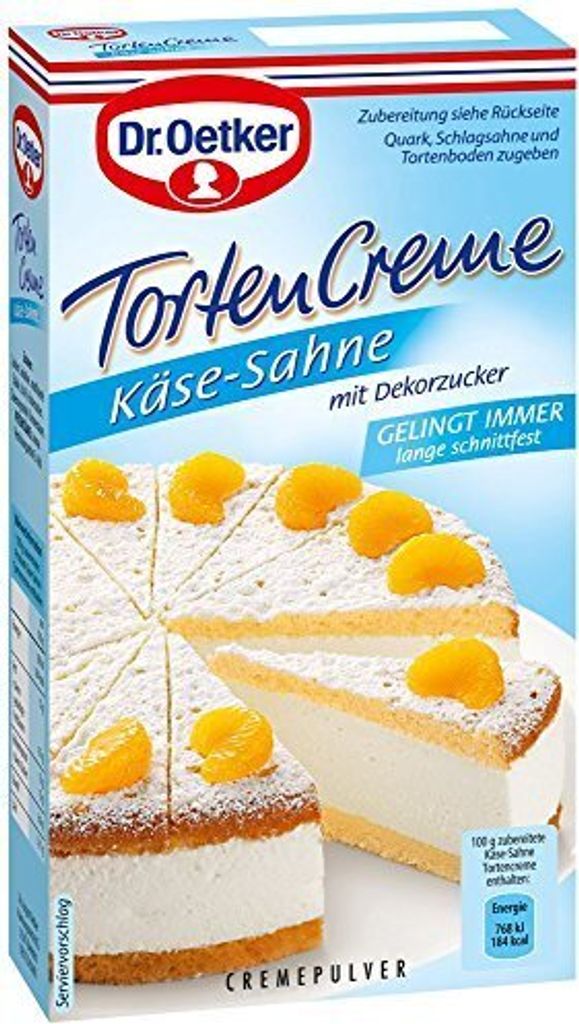 Dr. Oetker Tortencreme, 11er Pack Produktbild 