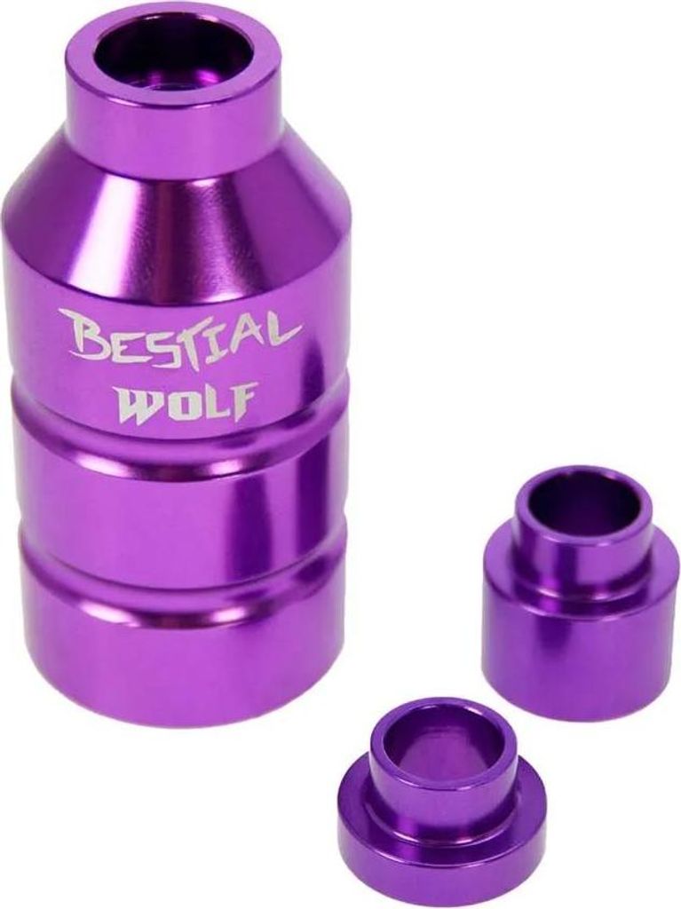 Bestial Wolf Roller-peg Lila Lila Taglia unica Immagine del prodotto 