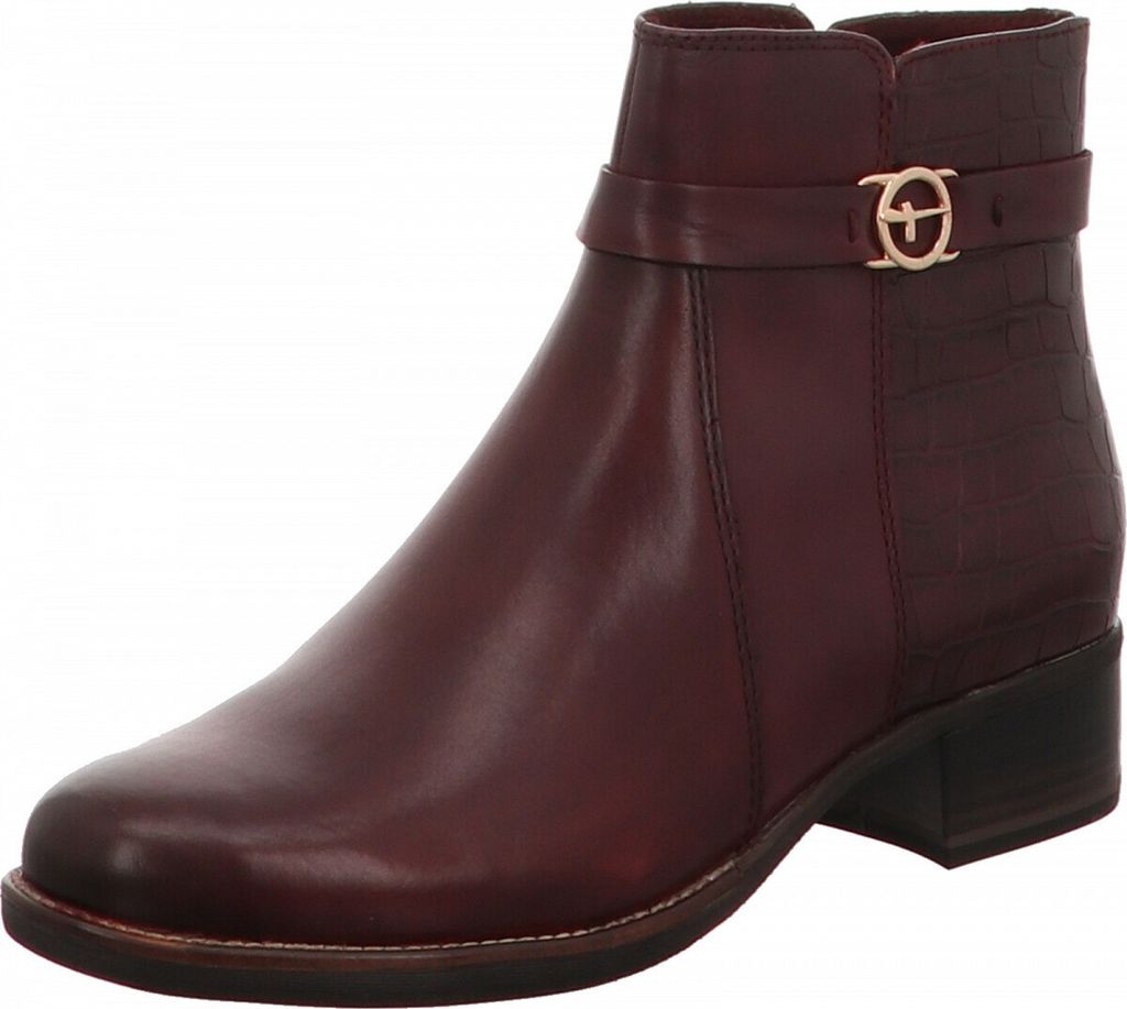 Tamaris Damen Stiefel Mit Blockabsatz – Bequem & Rutschfest | Anti-Slide Technologie, Schwarz