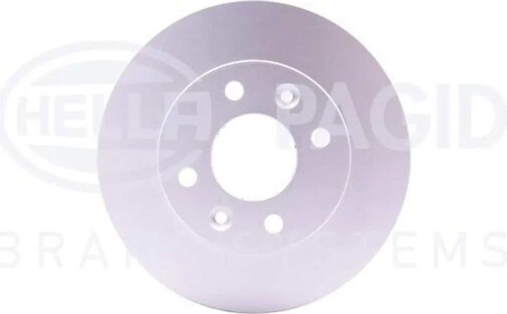 Disque de frein HELLA anti-vibration pour Logan et Sandero - Fixation 4 trous