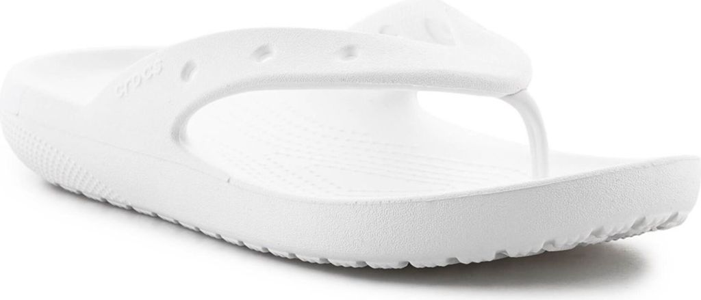 Crocs Freizeitschuhe 209402-100 Crocs Classic Flip weiß Größe
