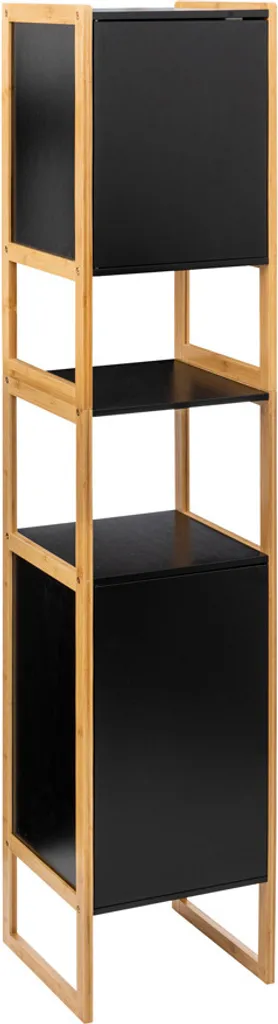 Meuble haut salle de bain Baptiste Noir Eazy Living Style Moderne