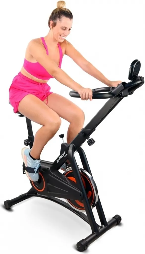 Vélo d'appartement Mobiclinic Makalu Cardio avec résistance ajustable 10kg