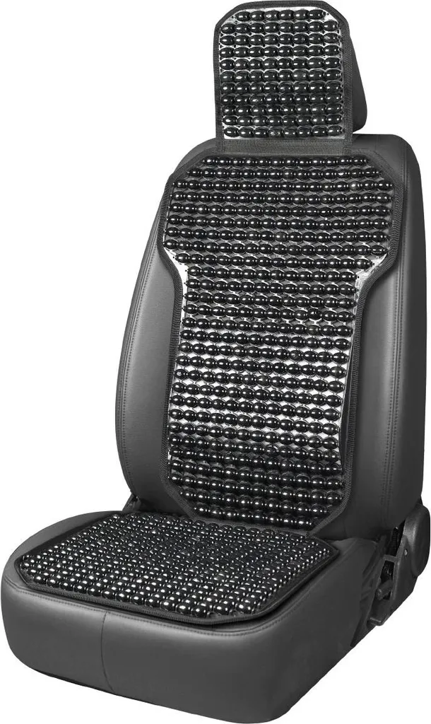Coprisedile Auto Perline Legno AMIO-03650: Comfort e Massaggio Garantito