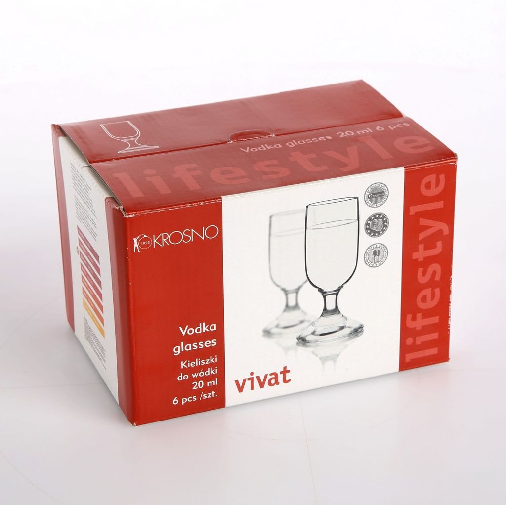 Sada 6 elegantních sklenic na víno - vysoce kvalitní sklo, Obrázek produktu 