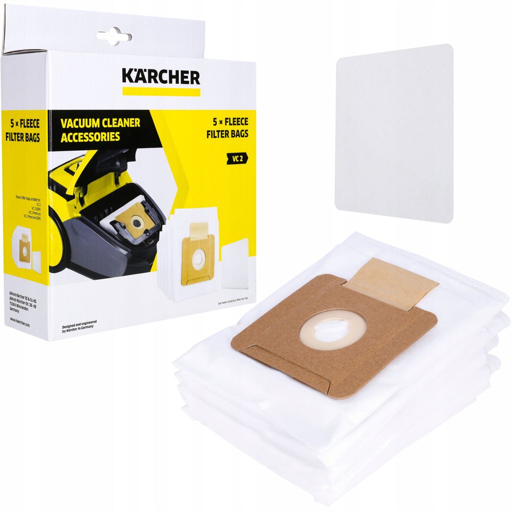Karcher Kärcher Set di sacchetti filtro in lana Immagine del prodotto 