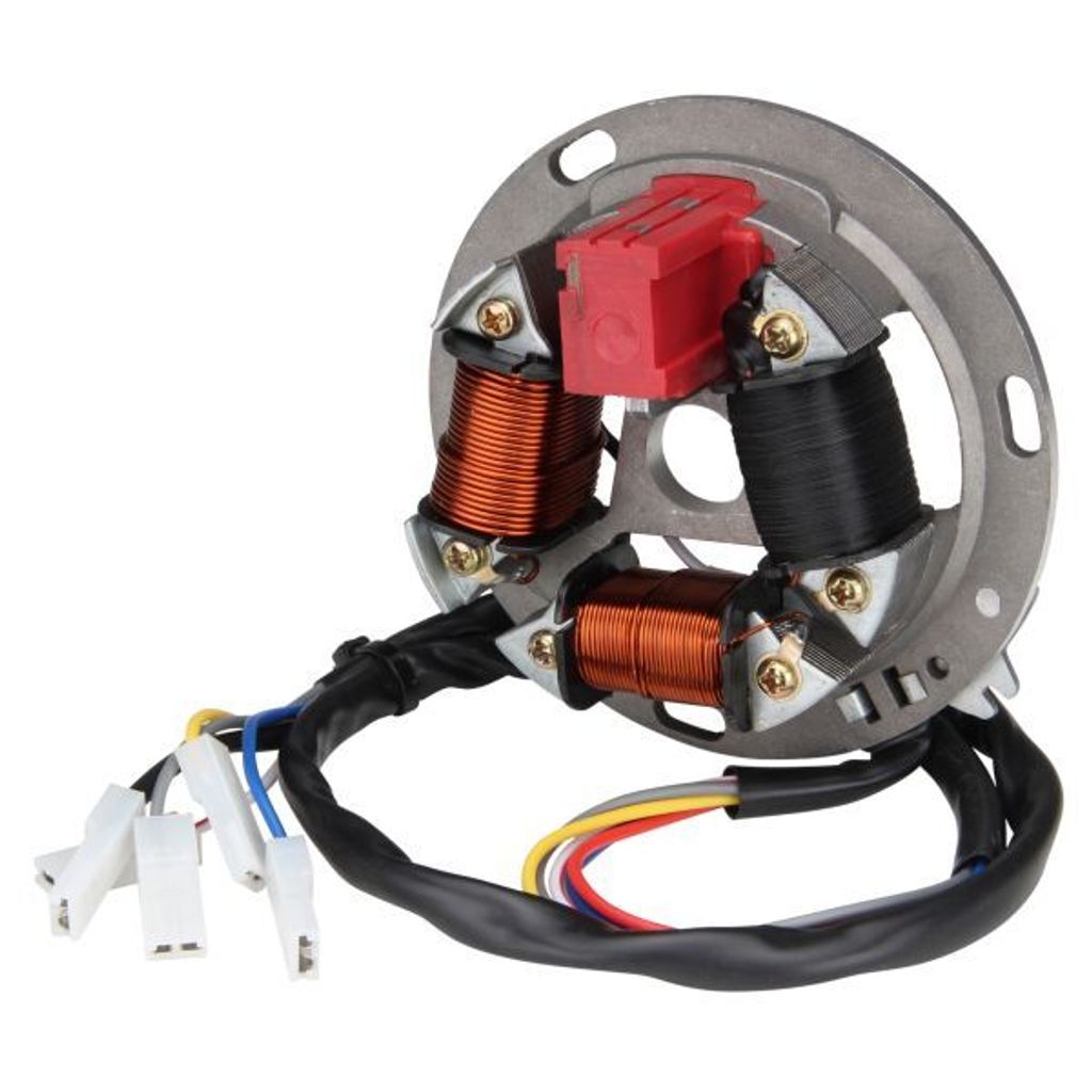 Grundplatte Zündung Elektronik Lichtmaschine Stator 6V 25W für Simson S51 S70 KR51 Schwalbe