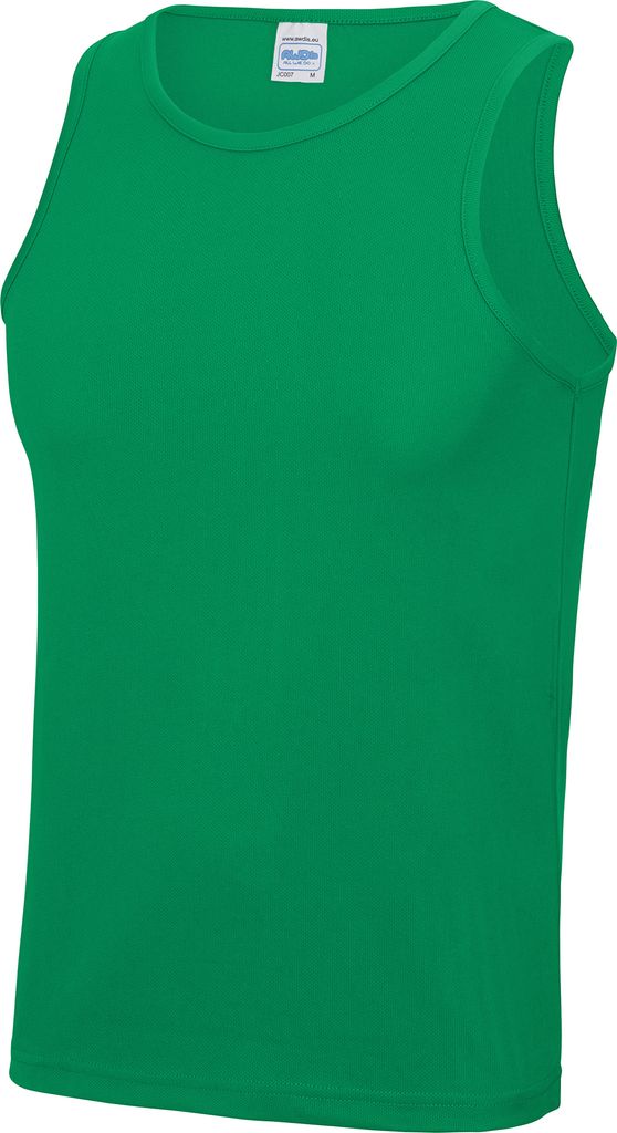 AWDis Just Cool Herren Sport Tank Top Gym RW687 (XL) (Kellygrün)