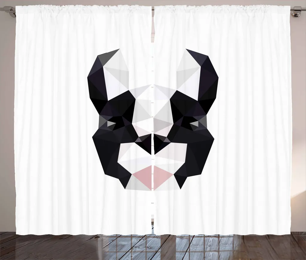 Tenda Boston Terrier ABAKUHAUS 280x175 cm - Arredo Rustico Grigio Bianco