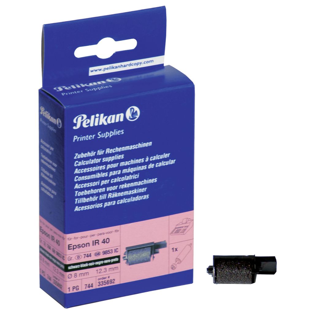 Pelikan Farbrolle für Epson IR 40 schwarz