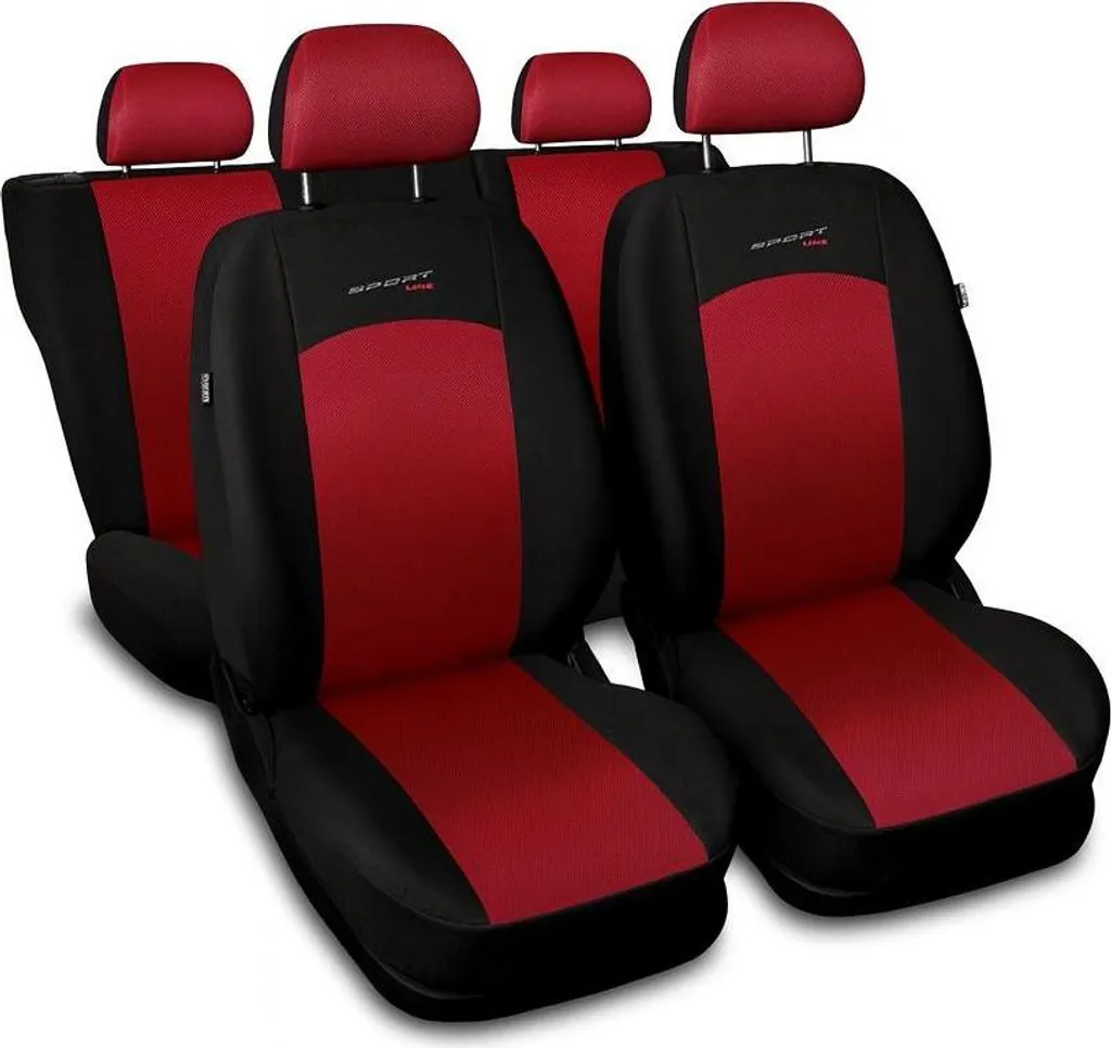 Coprisedili per auto Coprisedili universali Coprisedili per auto per Audi Q5 Rosso - 11