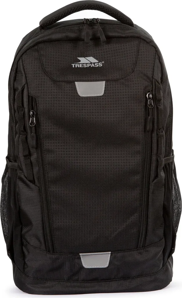 Trespass Thain Sac à dos 22L Noir : Sac à dos robuste et compact polyvalent