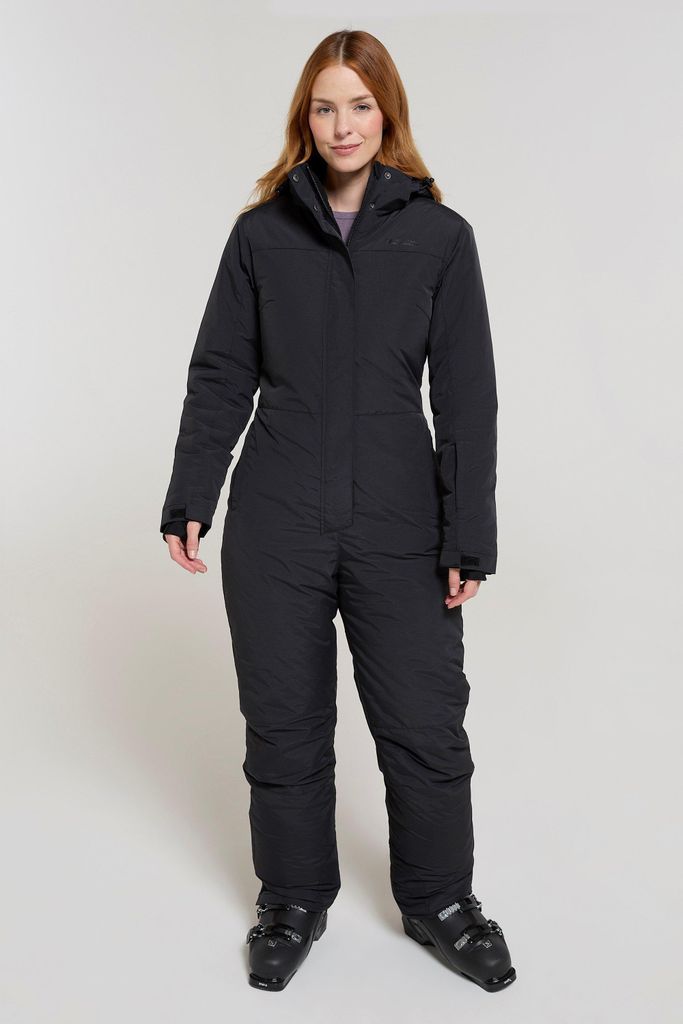Mountain Warehouse - Damen Skianzug "Cloud", Abstrakt MW3706 (32 DE) (Schwarz)