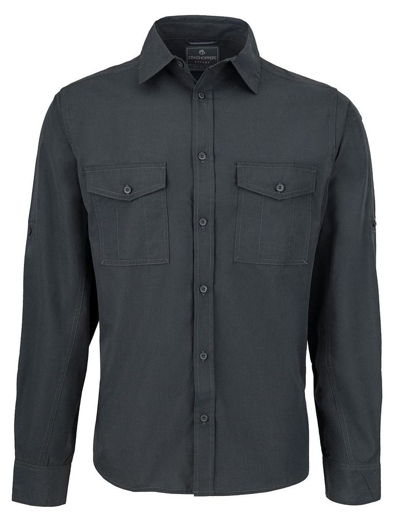 Craghoppers - "Expert Kiwi" Hemd für Herren LT104 (3XL) (Anthrazitgrau)