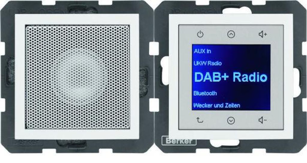 Berker S.1/B.x Radio Touch DAB+/Bluetooth. Set con Immagine del prodotto 