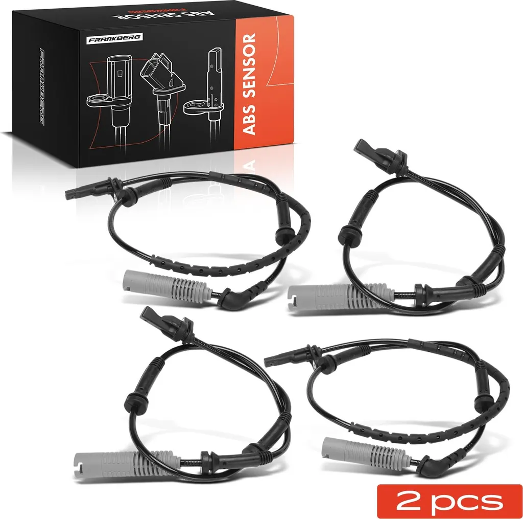 Frankberg 4x Capteurs ABS Avant Arrière pour BMW Série 5 E60 E61 E63